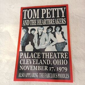 2/$10 Tom Petty and the Heartbreakers Concert Canvas Poster Print